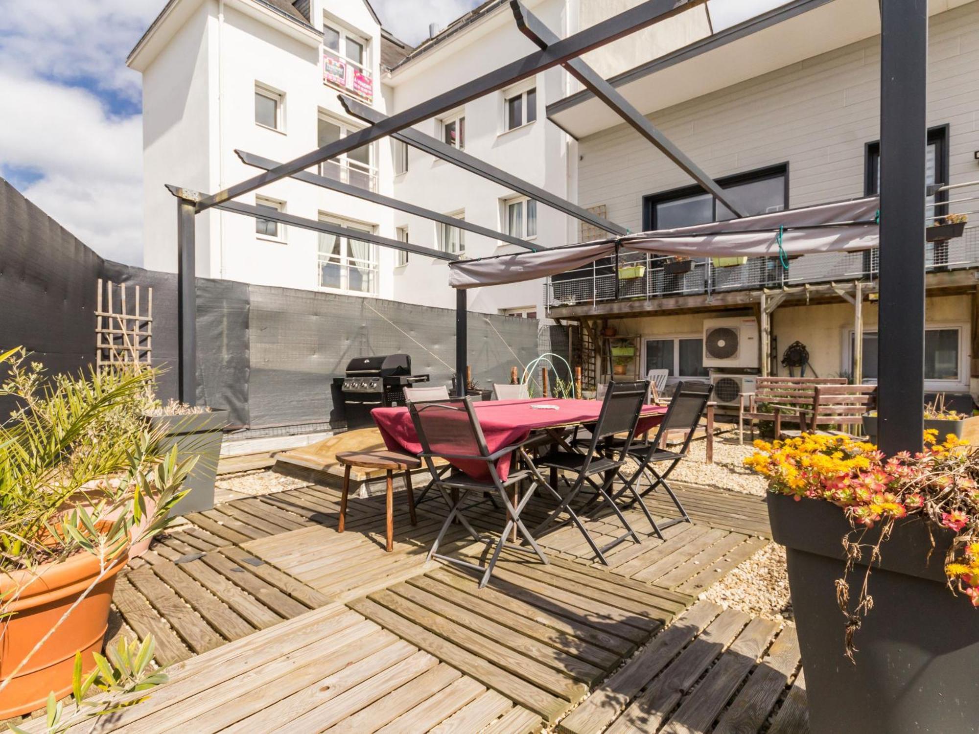 Maison De Ville A St Nazaire, Pres Du Front De Mer, Climatisee, 3 Chambres Avec Sdb Privatives, Wifi - Fr-1-306-1203 Saint-Nazaire (Loire-Atlantique) Exterior foto